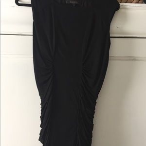 BCBGMaxAzria Dresses - BCBG Renee ruched sided front panel dress BCBGMaxAzria Dresses - BCBG Renee ruched sided front panel dress